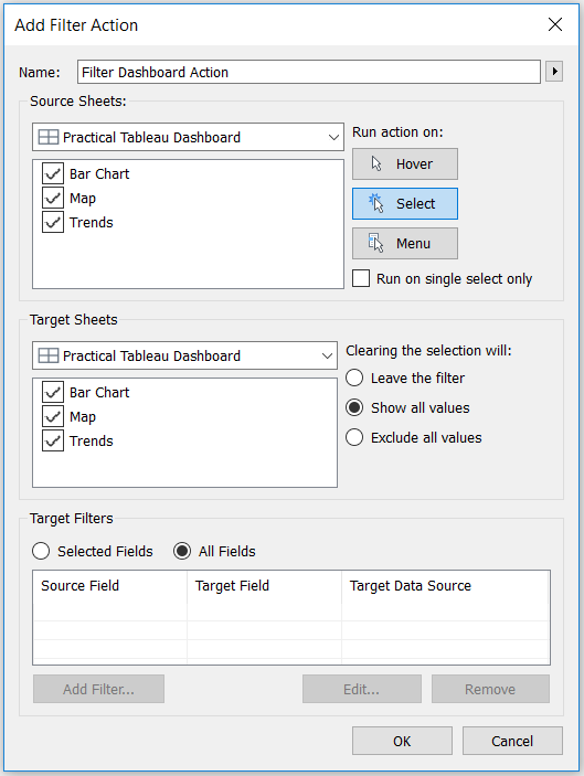 Practical Tableau 3 Creative Ways To Use Dashboard Actions Playfair Data