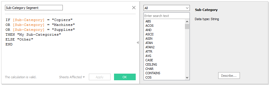 grandtotal in calculated field tableau