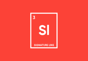 Dashboard Element 3 Signature Line with Data Status Alert Feature